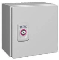 Rittal KX 1553.000 Installations-Geh&auml;use, Wand-Geh&auml;use 150 x 150 x 120 Stahlblech