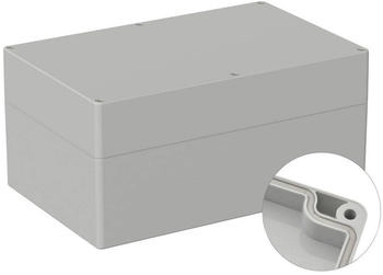 TRU Components TC-9065552 Outdoor-Gehäuse 250 x 160 x 119 Polycarbonat Lichtgrau
