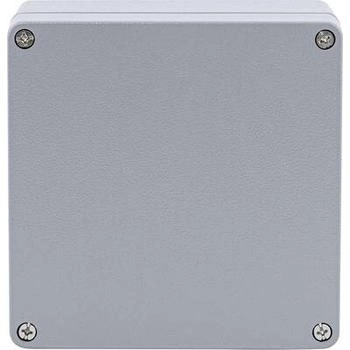 Boxexpert Alster 180180100 Gehäuse 180 x 180 x 100 Aluminium Silber-Grau 1 St. (BXPBAL180180100-A01)