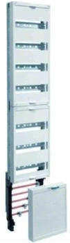 Hager ZH53XS nivers Z öhe 1350mm,7-reihig it SaS 5-pol.und Klemmen E/N waag