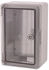 Boxexpert Wandschrank-Gehäuse Serie Fleet 300x200x130mm IP 65 transparent grau (BXPPABST200300130-F01)
