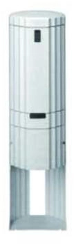 ABN ABN SL135P Freiluftsäule Rondo mit Montageplatte 1350x350x360 mm