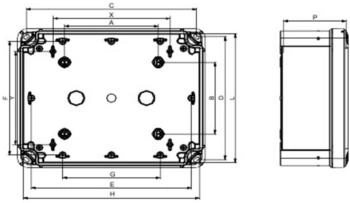 Schneider Electric PanelSeT TBS NSYTBS241910 Wand-Gehäuse