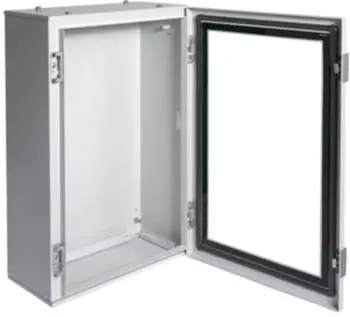 Hager FL164A Orion Schrank SKI Klars. t&uuml;r 600x400x200