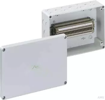 Spelsberg Reihenklemmengehäuse RK 4/25-25x4 | Klemmenkasten 25-polig | IP66 | 4mm² | 254x180x90mm | Kunststoff | grau (61502501)