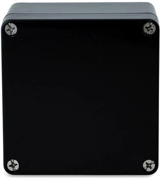 Boxexpert Elbe Polyester schwarz 12212090 Industrie-Gehäuse 120 x 122 x 90 Kunststoff (glasfaserver (BXPBPOL12212090-E01-66)