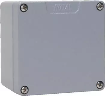 Rittal 9108210 Gehäuse GA Aluminiumguss 122x120x80mm IP66 RAL7001
