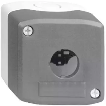 Schneider Electric Harmony XALD Leergeh&auml;use Kunststoff 1 Bohrung 22mm dunkelgrau Artikelnummer XALD01