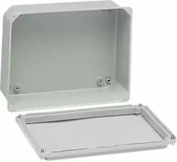 Schneider Electric Stahlgeh&auml;use 105x105x49mm niedrig mit Dr&uuml;ckplatte (NSYDB1010M)