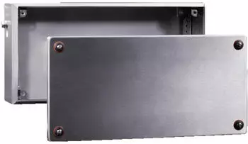Rittal KL 9301.000 Installations-Geh&auml;use 150 x 150 x 80 Edelstahl Edelstahl 1 St. (9301000)