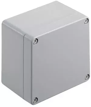 Weidm&uuml;ller Aluminium-Leergeh&auml;use KLIPPON K41 RAL7001 (9529200000)