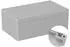 TRU Components TC-9065636 Industrie-Gehäuse 200 x 120 x 75 ABS Lichtgrau (RAL 7035) 1 St.