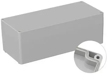 TRU Components TC-9065708 Industrie-Geh&auml;use 340 x 150 x 120 ABS Lichtgrau (RAL 7035) 1St.