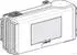 Schneider Electric Abgangskasten KNB63SM412 63A 5-polig IP55 12 TE Kunststoff RAL9001 weiß