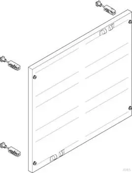 ABN ESPRO-Modul flach, leer, 500x450mm (MF2370)