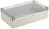 Highlight Led ABS Modulgehäuse 200x120x56mm, transparenter Deckel, IP65 (207893)