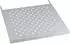 Schneider Electric Spacial SF/SM Ablagefach fest eingebaut 482x490x30mm, Schrank 600x600mm (NSYFXT6060)