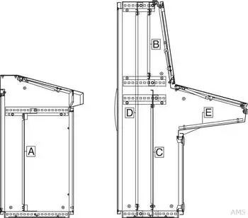 Schneider Electric PanelSeT SF/SM Teilmontageplatte 397x800mm (NSYSPMP4080)