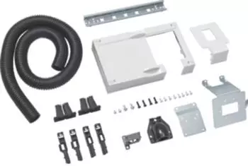 Hager universN Bausatz 150x250mm mit T&uuml;rverdrahtungsschlauch NW23 (UC11BT23)