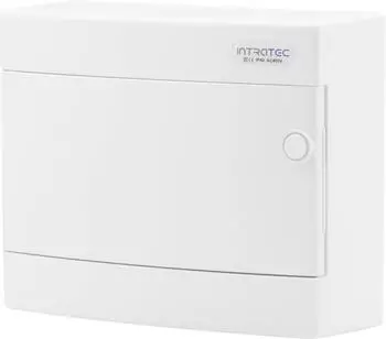 Intratec DB-MA 1-12 WS Verteilerkasten Innenraum 1-reihig 12 Module IP40 (MKCAGH12-W)