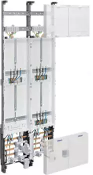 Hager ZK51X5N Komplettfeld universZ 3 Z&auml;hlerpl&auml;tze 2-feldig 1350mm (ZK51X5N)