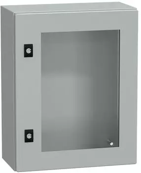 Schneider Electric PanelSeT CRN Sichtt&uuml;r ohne Montageplatte 500x400x200mm IP66 IK08 (NSYCRN54200T)