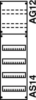 Striebel & John 1V2KA Reiheneinbauger&auml;te-Modul Reihenabstand 125mm 6RE/BH2 (2CPX037624R9999)