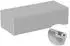 TRU Components TC-9065720 Industrie-Gehäuse 360 x 160 x 100 ABS Lichtgrau (RAL 7035) 1 St.