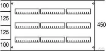 Striebel & John AG33 Abdeckung 450x750mm o. Schlitz (2CPX062825R9999)