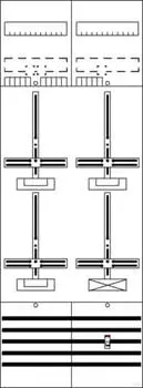 Striebel & John ABB DF29C3A Z&auml;hlerfeld 9RE 3Z1S vorverdrahtet mit Z&auml;hlerkreuz (2CPX054156R9999)
