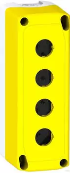 Schneider Electric Aufbaugeh&auml;use XALFK03 Leergeh&auml;use 3-fach 3x &Oslash;22,5mm Kunststoff ABS IP54 gelb