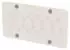 Striebel & John CZF14 Blechflansch für B-Schrank mit M-Verschraubung (2CPX052444R9999)