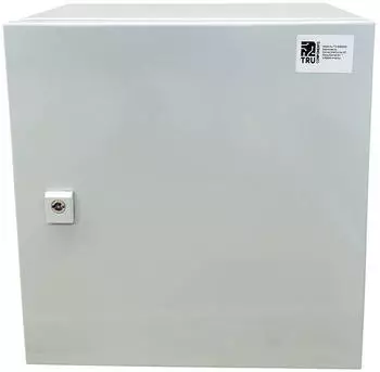 TRU Components TC-S404020 Schaltschrank 400x400x200mm Stahlblech Lichtgrau (TC-12876056)
