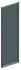 Striebel & John RSW86P2 Seitenwände 2 Stück, 1800mm Höhe, 600mm Tiefe (2CPX045822R9999)