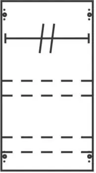 Striebel & John MBN175 N/PE-Schienen-Modul 3RE/1FB CombiLine-Modul (2CPX041752R9999)