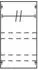 Striebel & John MBN175 N/PE-Schienen-Modul 3RE/1FB CombiLine-Modul (2CPX041752R9999)