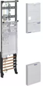 Hager univers Z Komplettfeld 1-feldig, 1 Z&auml;hlerplatz, BKE-I, H=1050mm (ZH3EL27T)