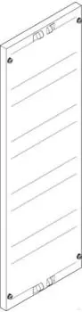 ABN FAG15N Abdeckplatte 250x750mm 1FB/5RE geschlossen (FAG15N)