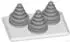 Striebel & John TZ105 Einführungsflansch 3 Kabeltüllen, 10er-Pack (2CPX010933R9999)