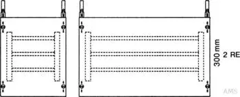Striebel & John ED55A Kombi-Set SS-System 2RE/BH000, 1FB, auf EDF-Profil (2CPX037808R9999)