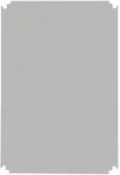 Schneider Electric Montageplatte Polyester 360x720mm Lichtgrau (RAL 7035) (NSYPMA3672G)