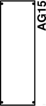 Striebel & John 1B1A Ber&uuml;hrschutz-Modul 5RE/BH1, 1 Feld, EDF-Profil (2CPX037620R9999)