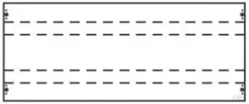 Striebel & John MBK307 Reihenklemmen-Modul 2RE/3FB horizontal (2CPX041687R9999)