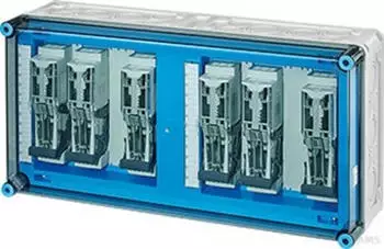 Hensel Mi 6496 NH-Sicherungslasttrennschaltergeh&auml;use 6x3xNH000 630A 5-polig (20001556)