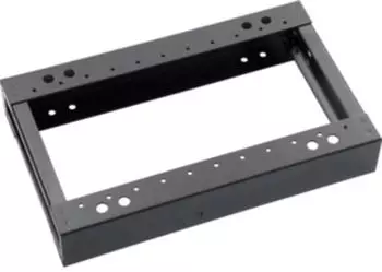 Hager Reihensockel RS seitlich offen 600x100x600 RAL9005 (MES-RS60601)