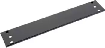 Hager Front-/R&uuml;ckblende 350x100 BxH RAL9005 MES-SOB351