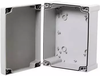 Fibox TA 131308 Wand-Geh&auml;use 130 x 130 x 75 ABS Lichtgrau (RAL 7035) 1 St. (5814041)