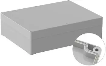 TRU Components TC-9065724 Industrie-Geh&auml;use 300 x 230 x 85 ABS Lichtgrau (RAL 7035) 1St. Lichtgrau