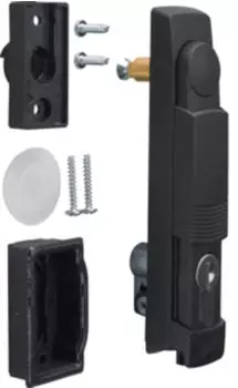Hager Schwenkhebel univers mit Profilhalbzylinder 40mm, IP44/54 (FZ518N)