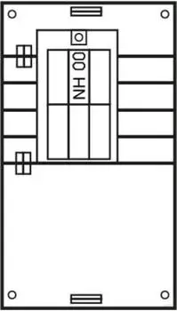 ABN PAR252N Sammelschienen-Feld 5-polig 1-feldrig (PAR252N)